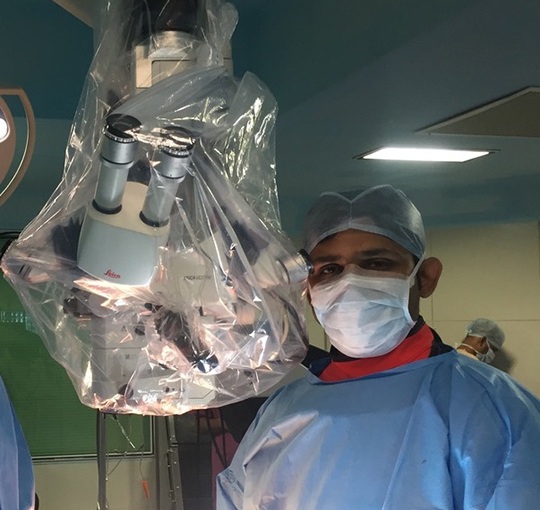 spine surgery operation theater