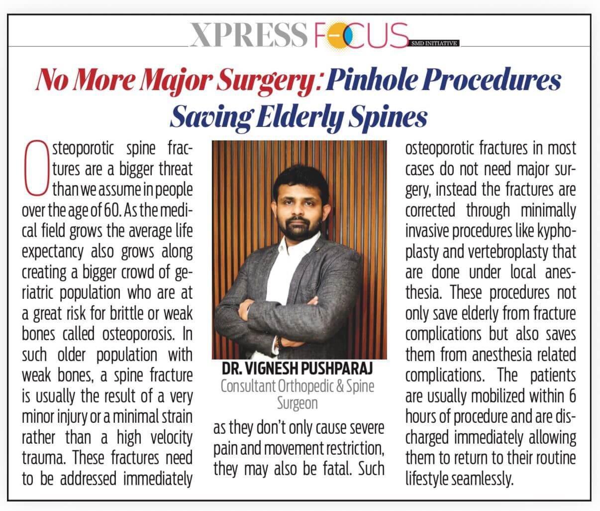 No More major surgery