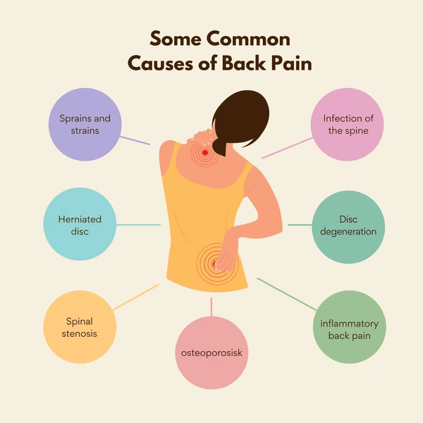 common causes of back pain