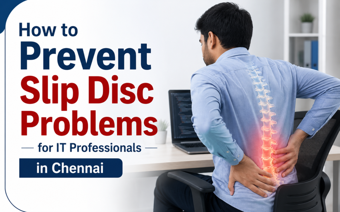 How to Prevent Slip Disc Problems for IT Professionals in Chennai