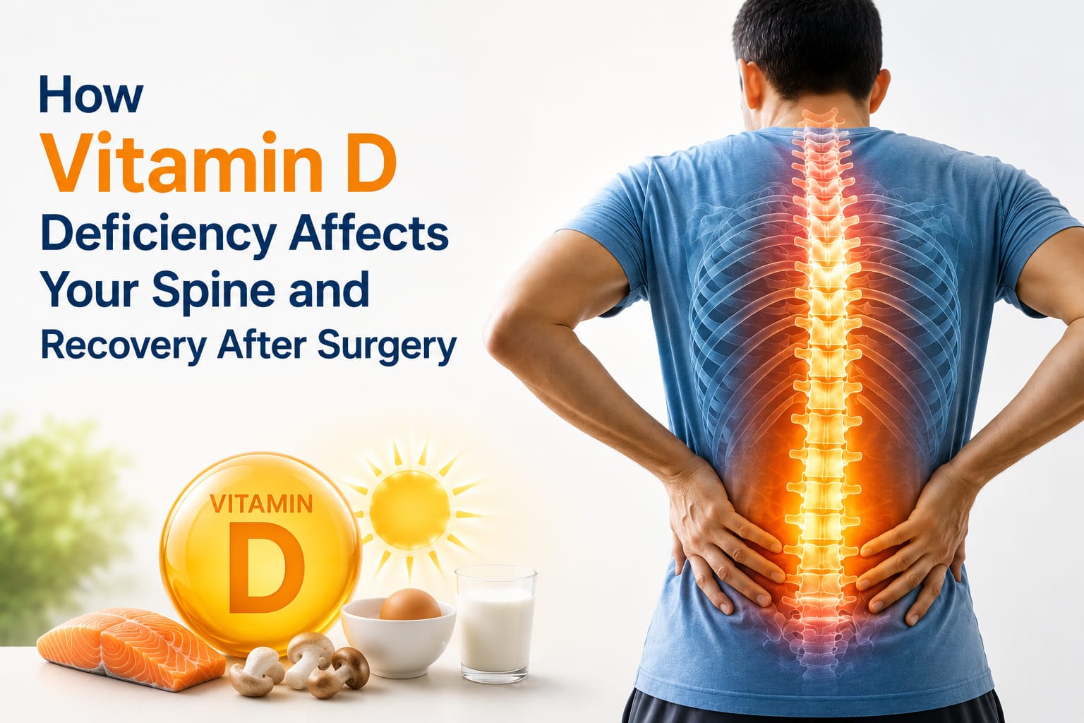 How Vitamin D Deficiency Affects Your Spine and Recovery After Surgery